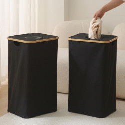 Fabric Laundry Basket Medium